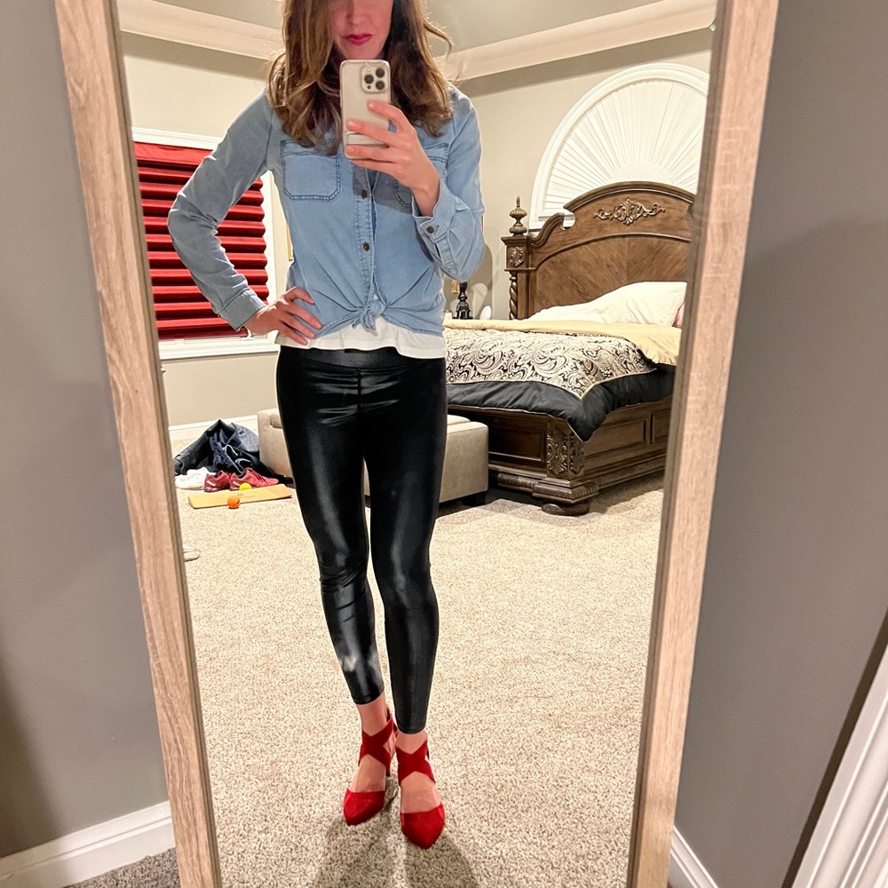 Carbon 38 High Rise 7/8 Leggings in Takara Shine